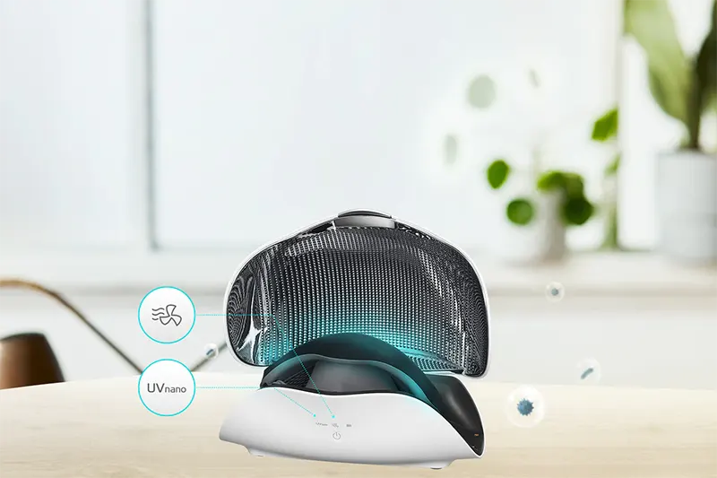 Keep Your Wearable Air Purifier Hygienic with UVnano Case