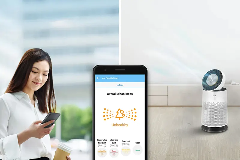 Take Control of the Air You Breathe with LG ThinQ