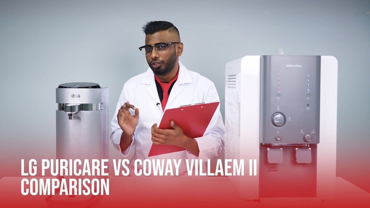 LG PuriCare VS Coway Villaem II | Water Purifier Comparison