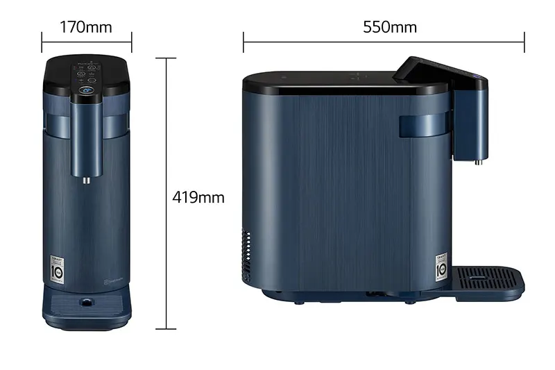 LG PuriCare WD516AN Size