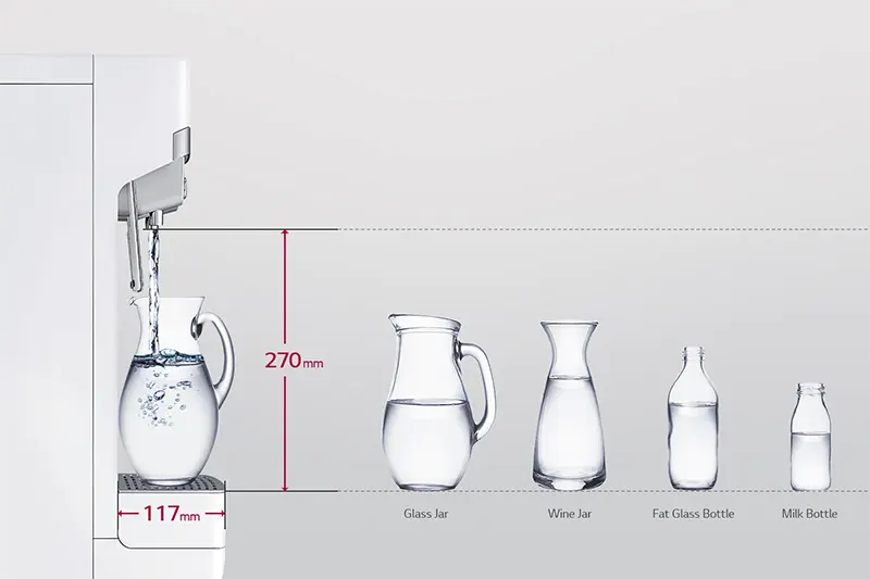 High Nozzle, Wide Tray