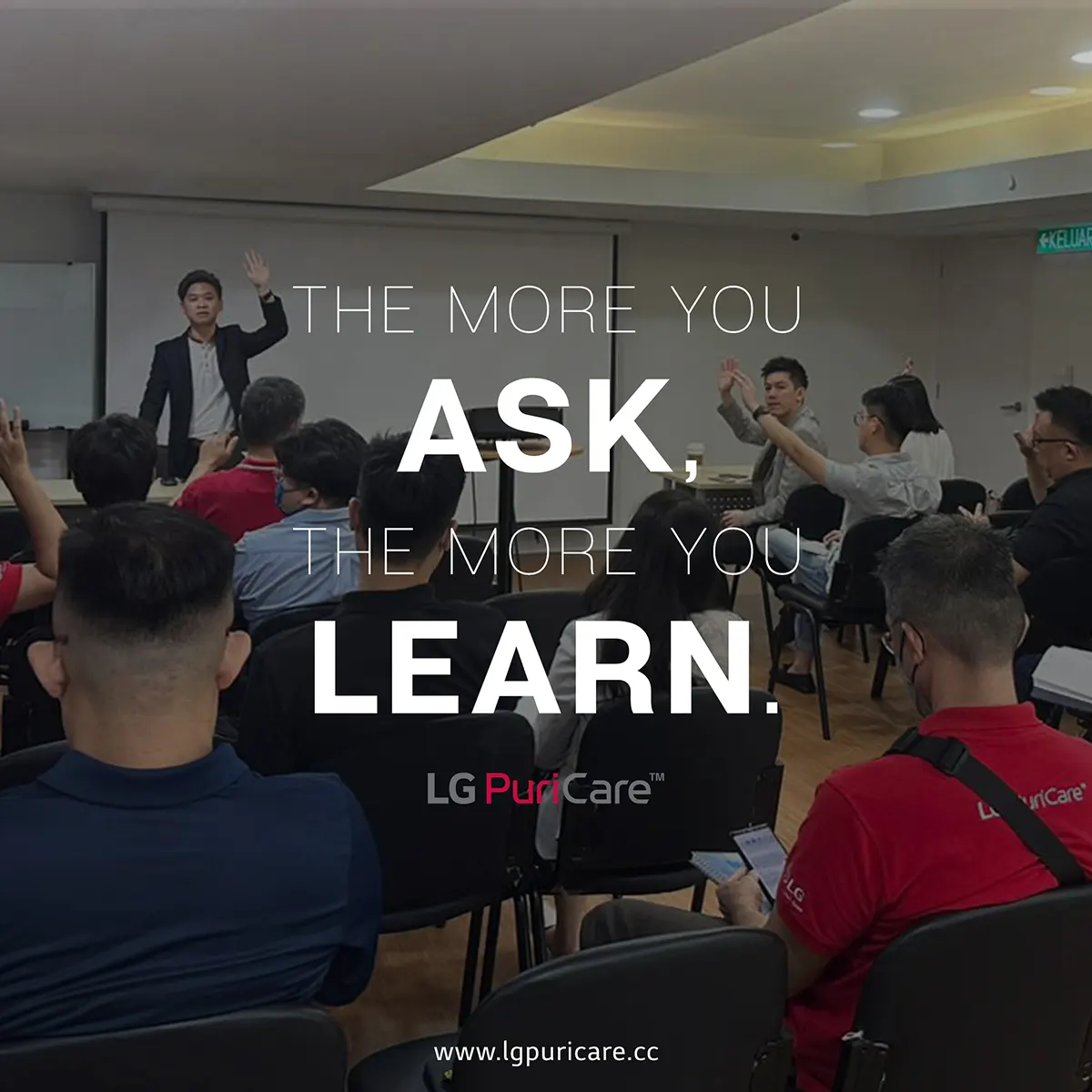 The more you ask, the more you learn.