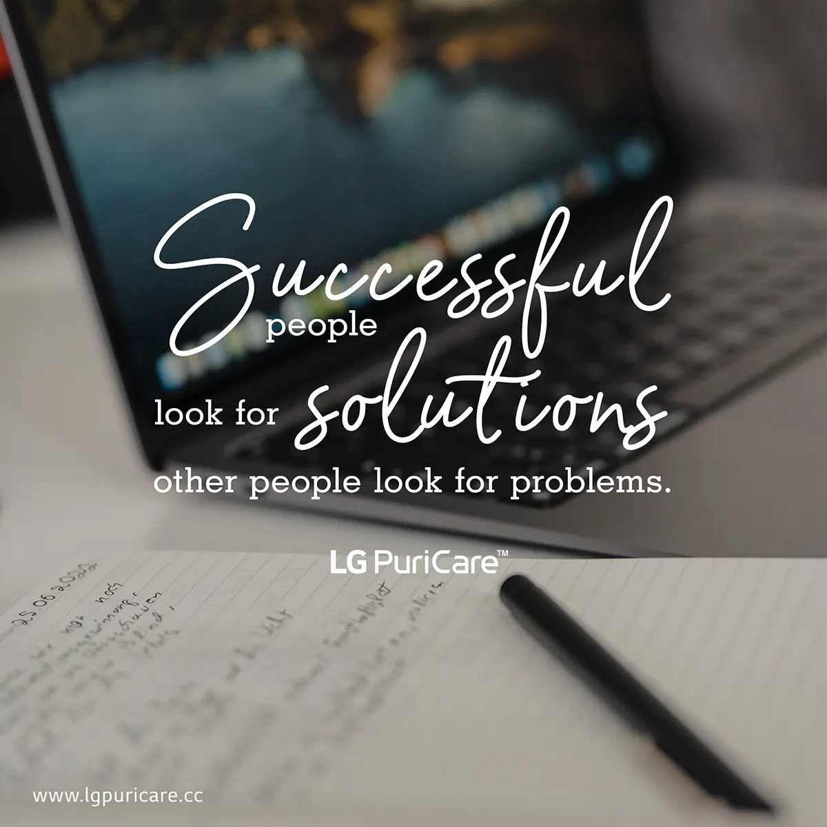 Successful people look for solutions, other people look for problems.