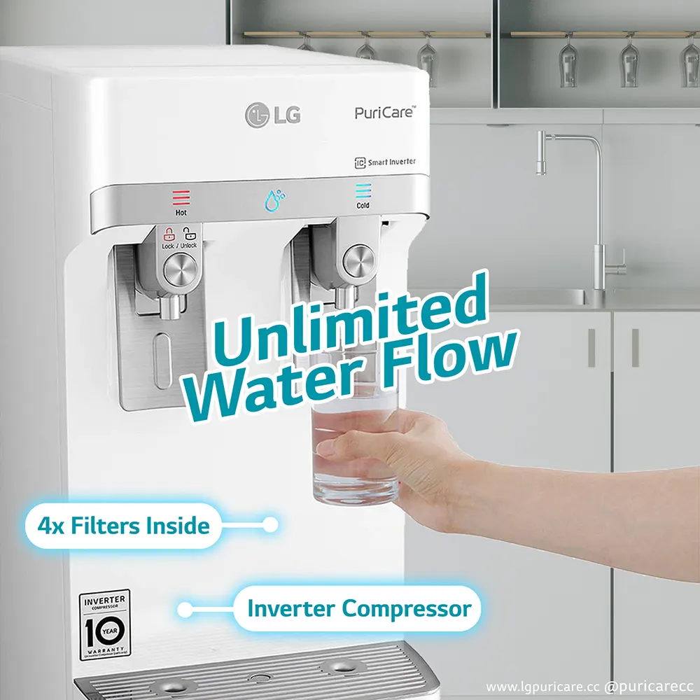 Unlimited water flow