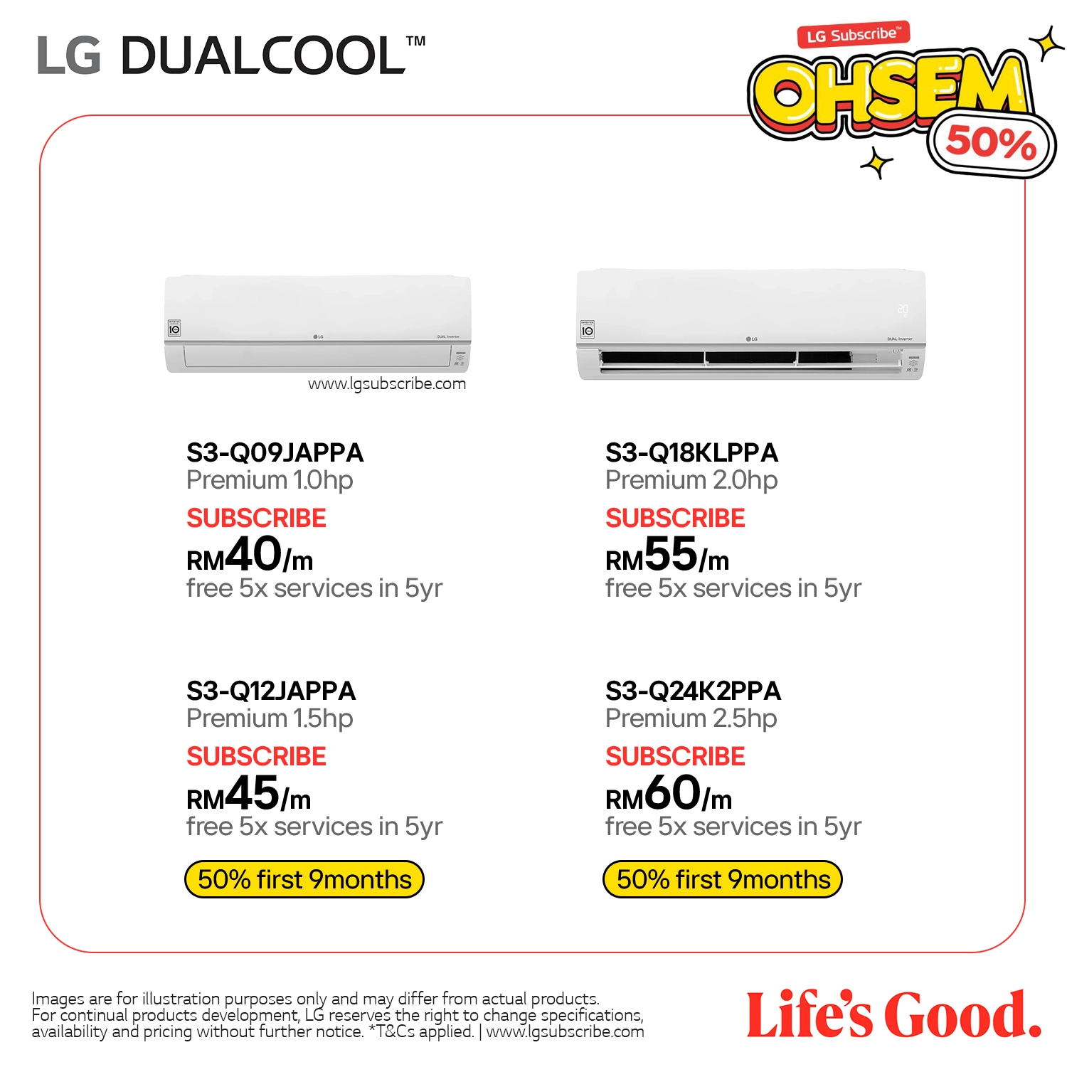 LG DUALCOOL - Air Conditioner