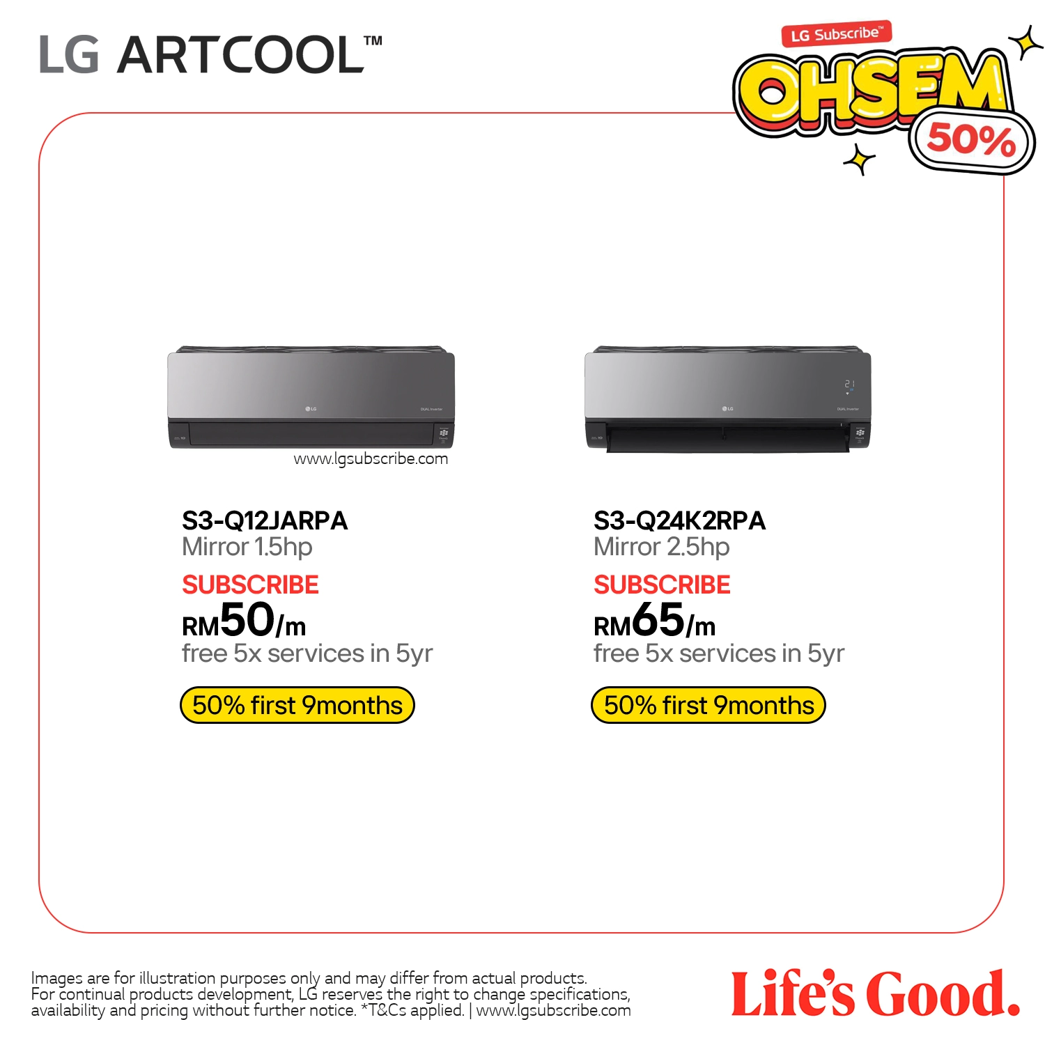 LG ARTCOOL - Air Conditioner