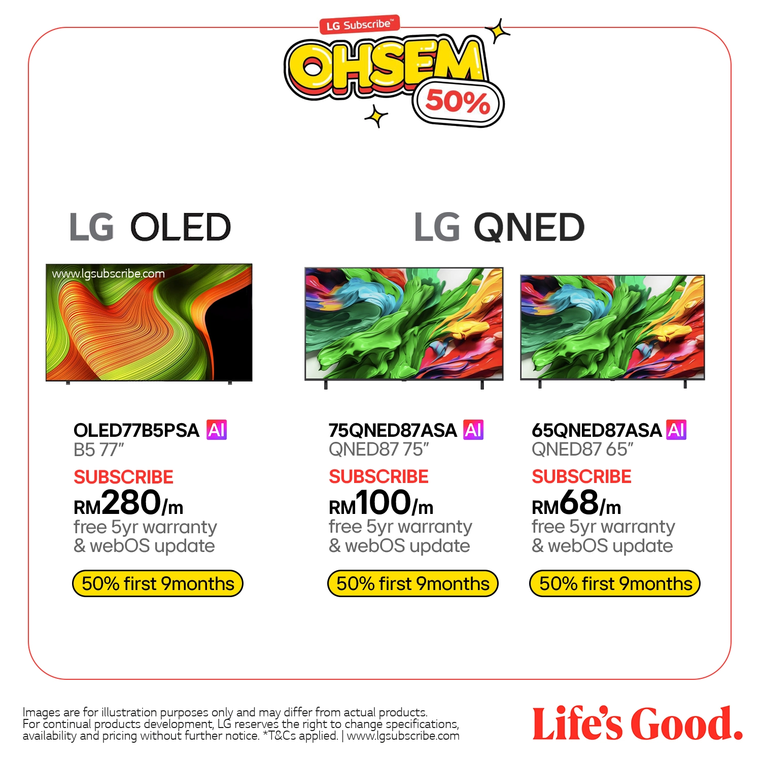 LG OLED & LG QNED - AI TV