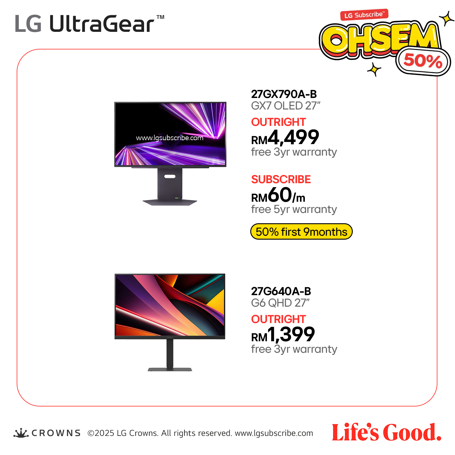 LG UltraGear Gaming Monitor