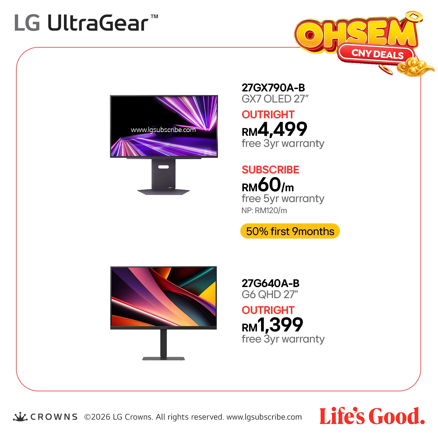 LG UltraGear Gaming Monitor