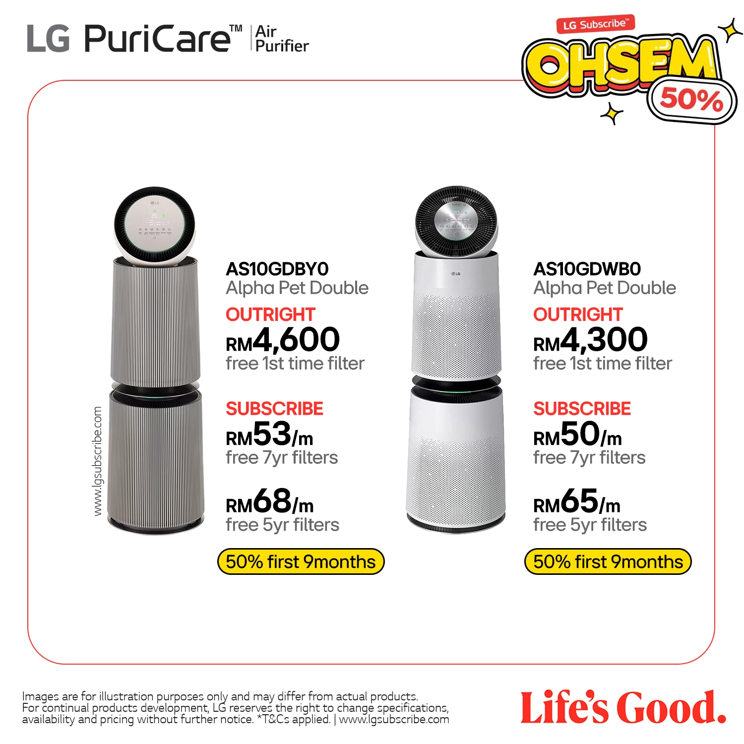 LG PuriCare Air Purifier