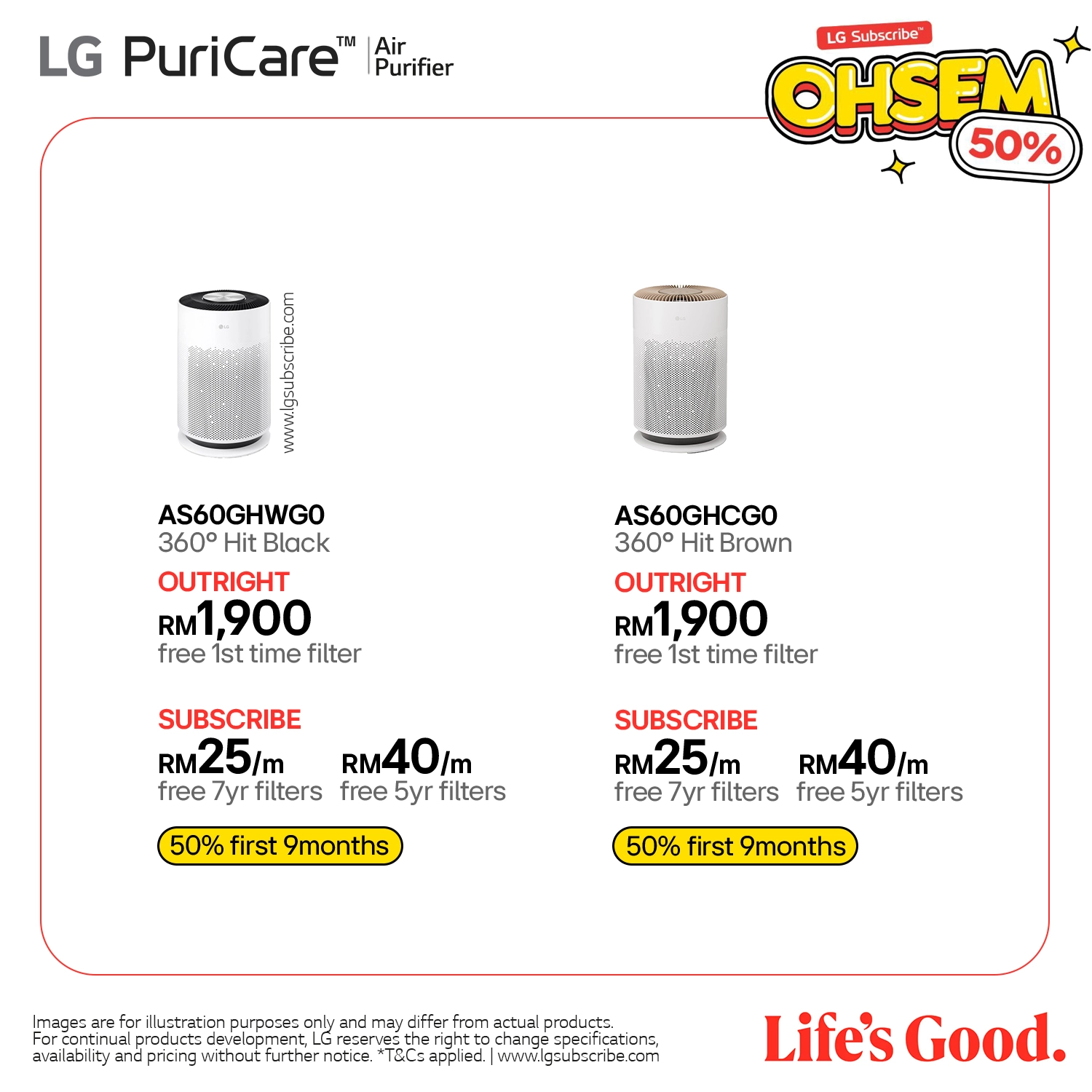 LG PuriCare Air Purifier