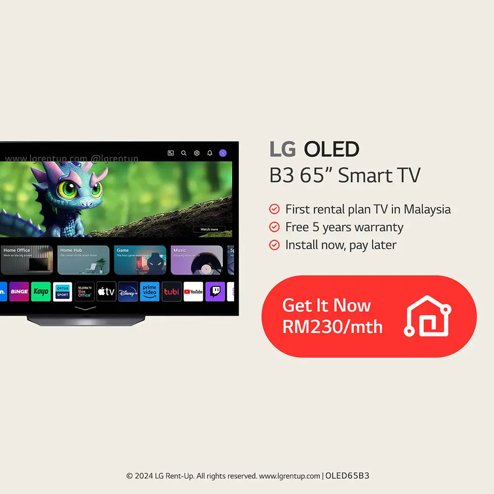 LG OLED B3 65 inches Smart TV