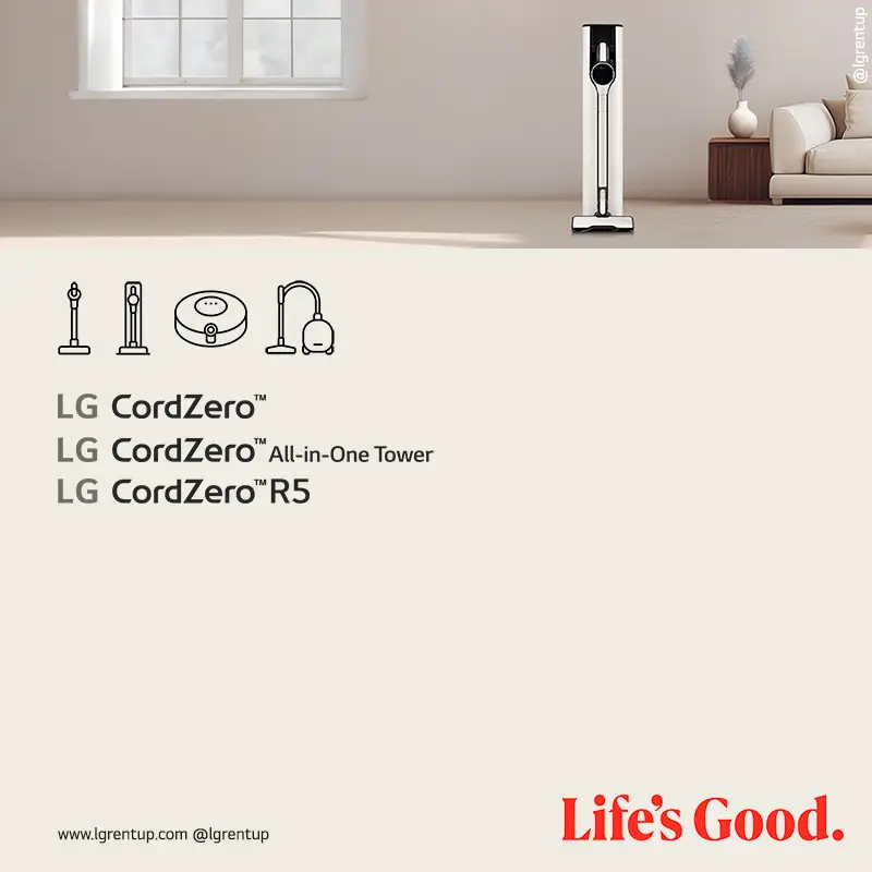 LG CordZero Product Lineup