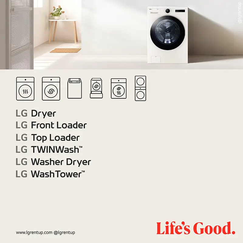 LG Laundry Product Lineup