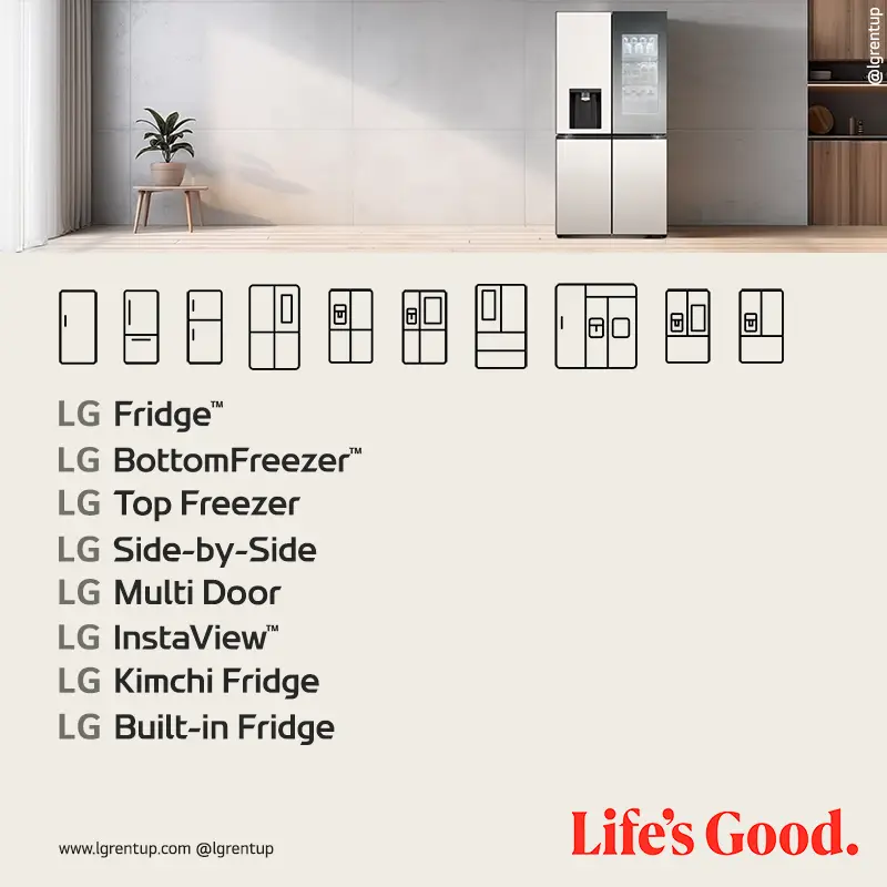 LG Refrigerator Product Lineup