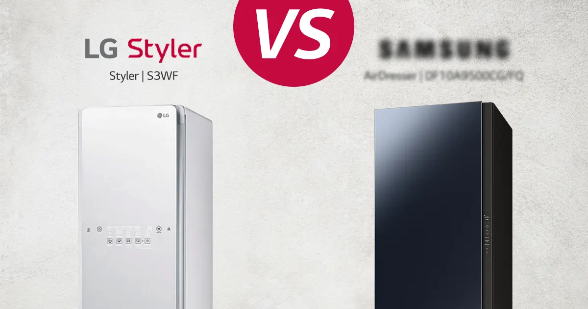 LG Styler S3WF Smart Wardrobe vs S<span class=