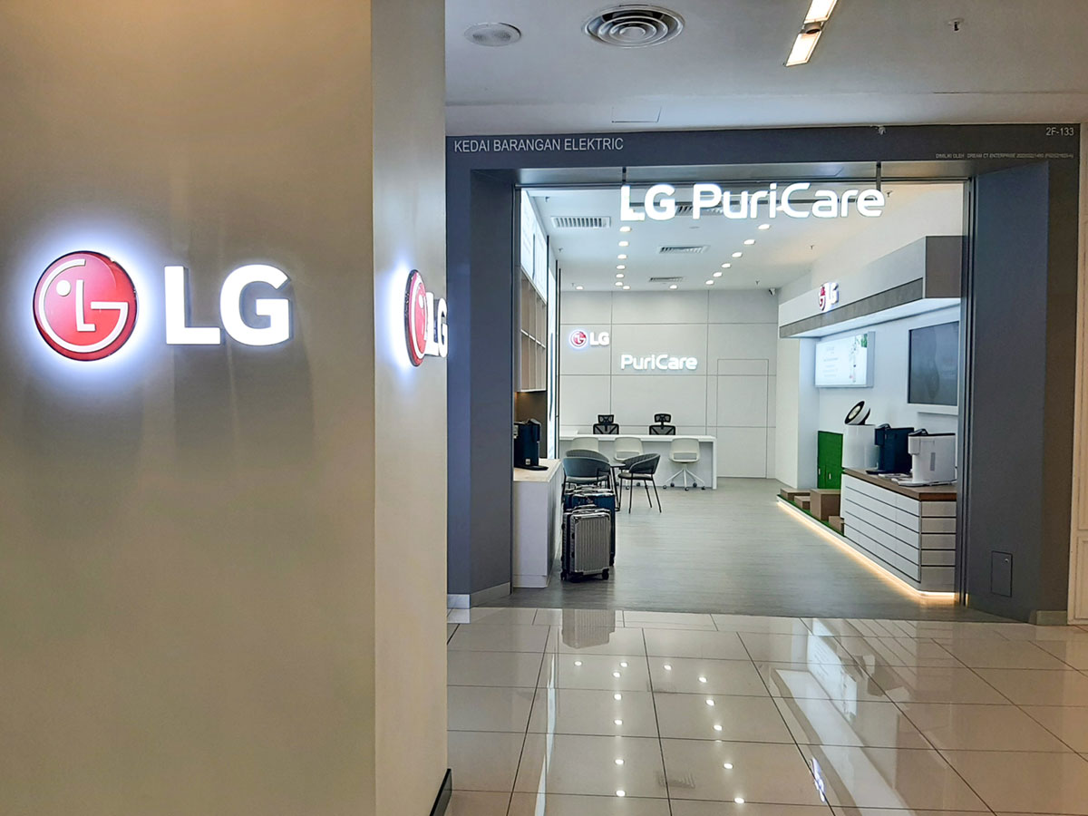 LG PuriCare Queensbay Mall, Pulau Pinang