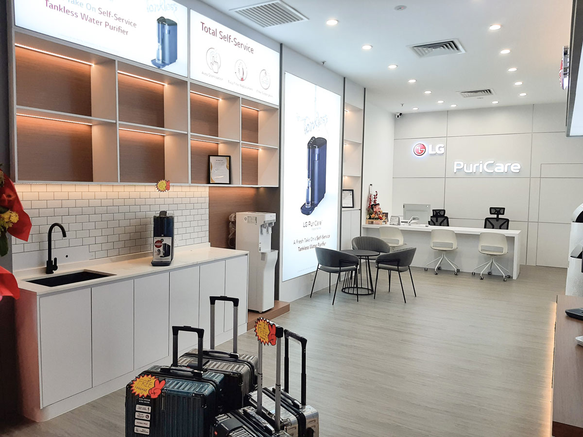 LG PuriCare Queensbay Mall, Pulau Pinang
