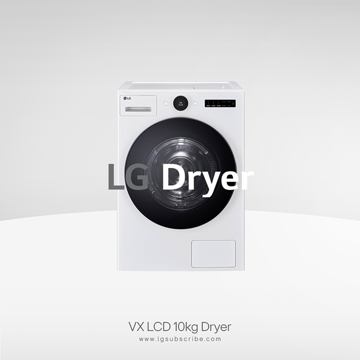 LG Dryer Drying Machine RX10VHP3WR