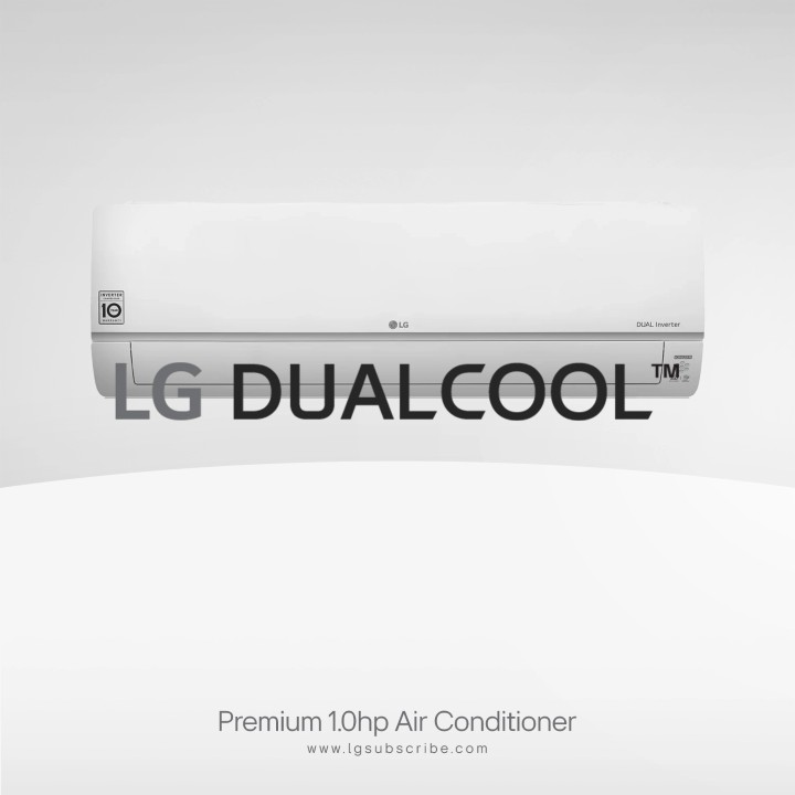 LG DUALCOOL 1.0hp Air Conditioner S3-Q09JAPPA