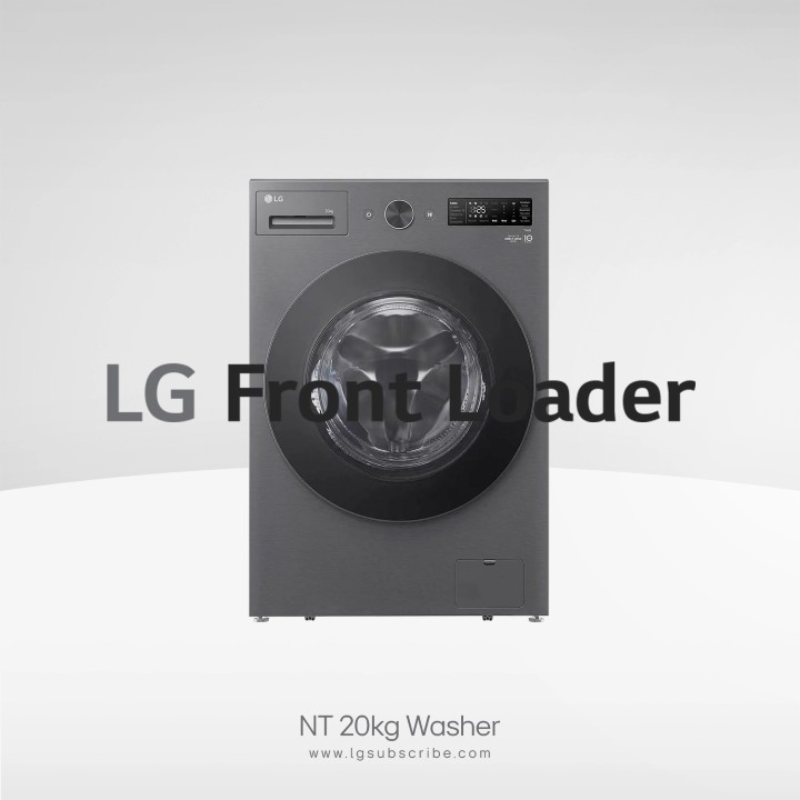 LG Front Loader NT 20kg Washer F2520SNEKR