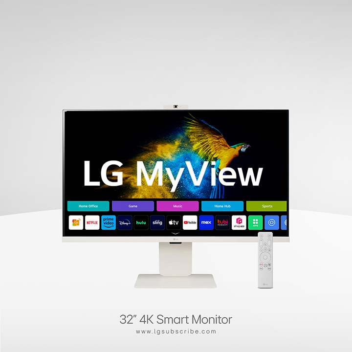 LG MyView Smart Monitor 32SR85U-W