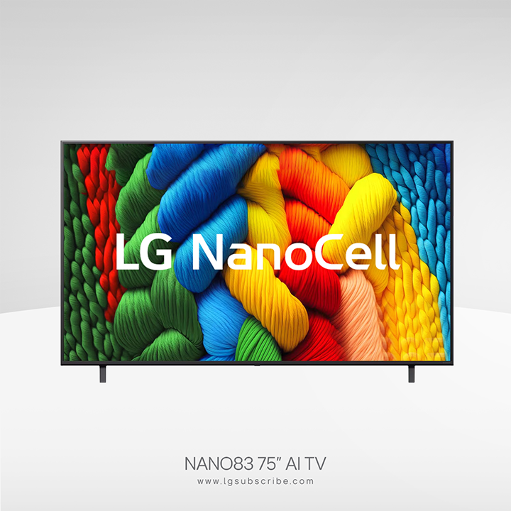 LG NanoCell AI TV 75NANO83ASB
