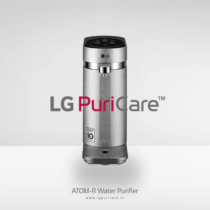 LG PuriCare Water Purifier ATOM-R Silver WD512AN
