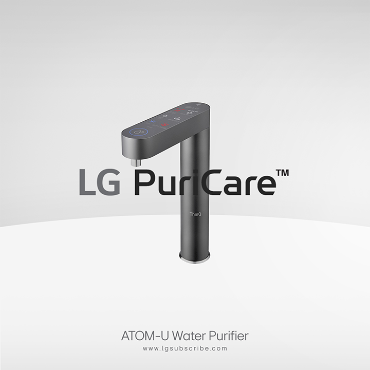 LG PuriCare Water Purifier ATOM-U Black WU525BS.ABKRLML