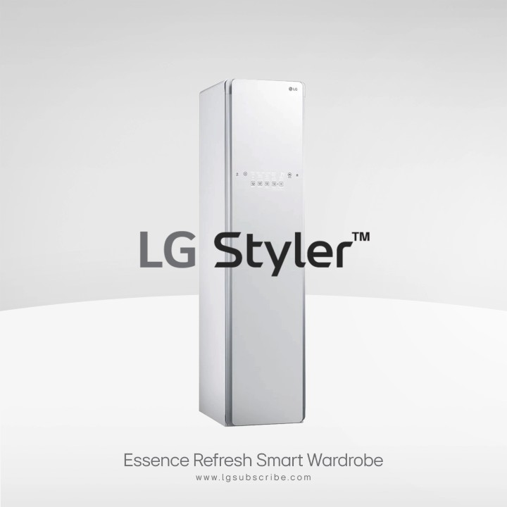 LG Styler Essense Refresh Smart Wardrobe White S3WF